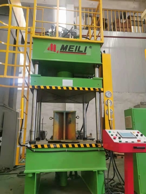 control compuesto de la prensa HMI de SMC de la máquina de la prensa hidráulica de la columna 100T cuatro
