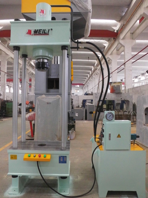 Metal hidráulico que sella el equipo de la producción de energía fotovoltaica de Ton Hydraulic Steel Press For de la prensa 100