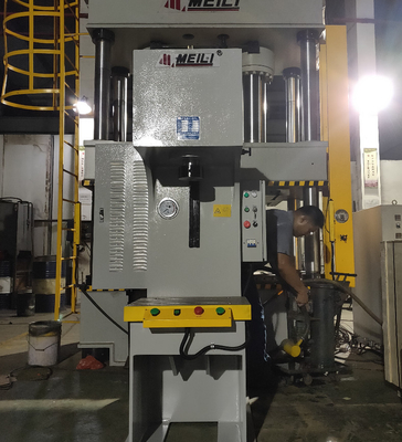Máquina de la prensa hidráulica del marco de 250KN 25 Ton Gap Frame Hydraulic Press C para perforar