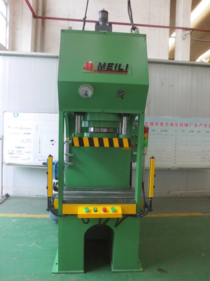 Máquina de la prensa hidráulica del marco de 160 toneladas C para la prensa que cabe el CNC