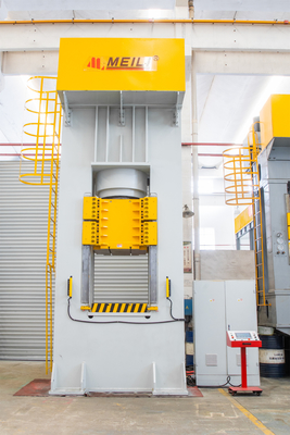 Prensa hidráulica servo de marco 1000T H para panel de energía Hyderogen