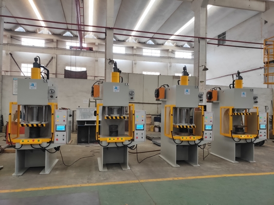 prensa hidráulica metalúrgica 2.5KW del marco de 40T C para el proceso del metal